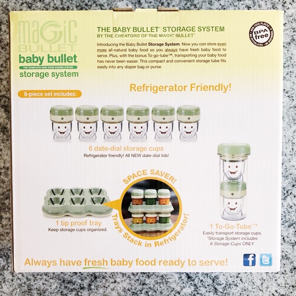 Baby Bullet 8-Piece Storage System - Picture 5 of 7